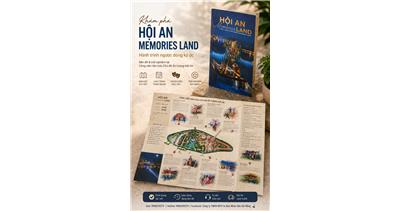 Hội An Memories Land: Đánh Thức Mọi Giác Quan Qua Ấn Phẩm Brochure Đa Sắc Màu